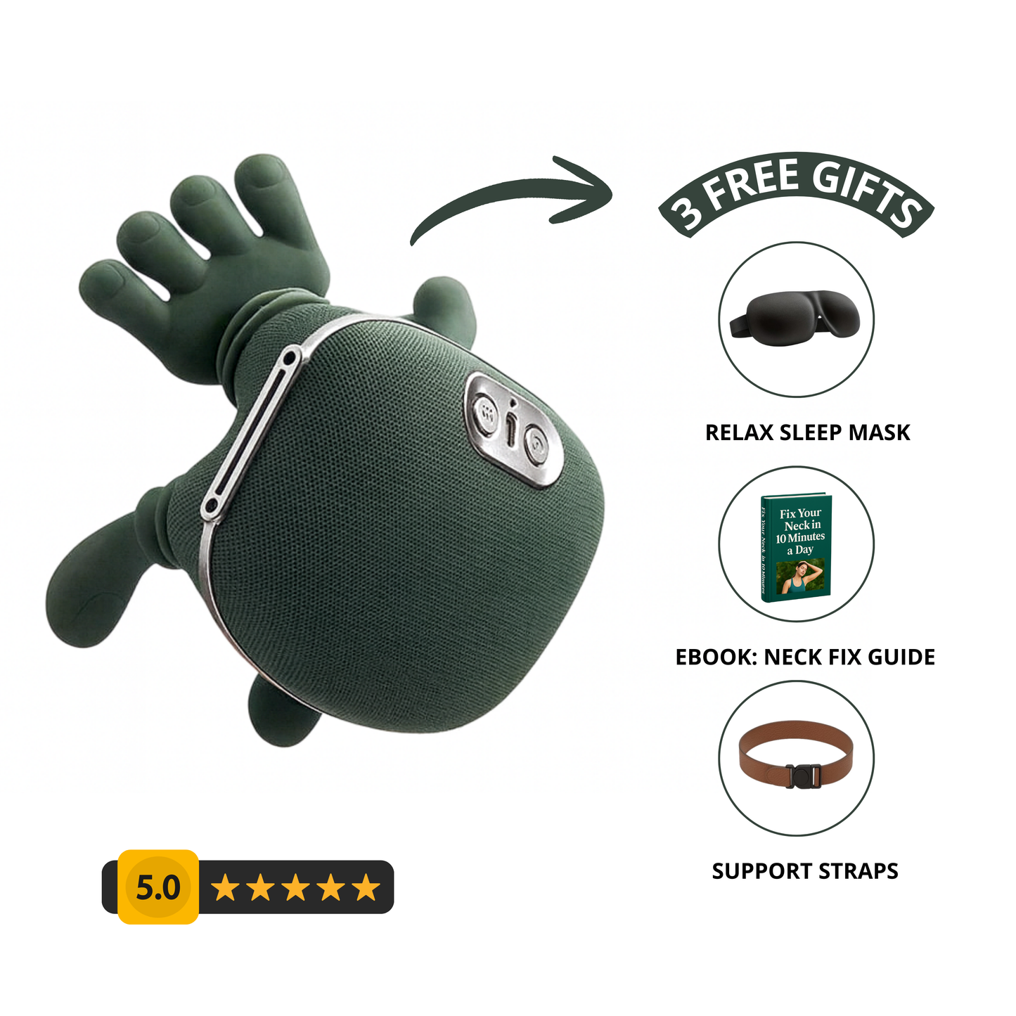 AuraFlow™ — Deep Relief Massager